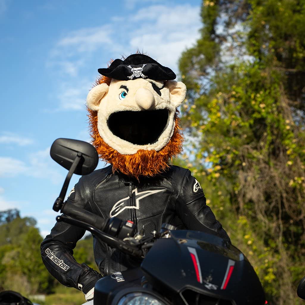 Moto Loot Helmet Cover For Motorcycle Helmet, Fun Rides And Gifts (Cover Only. Helmet Not Included) - Pirate
