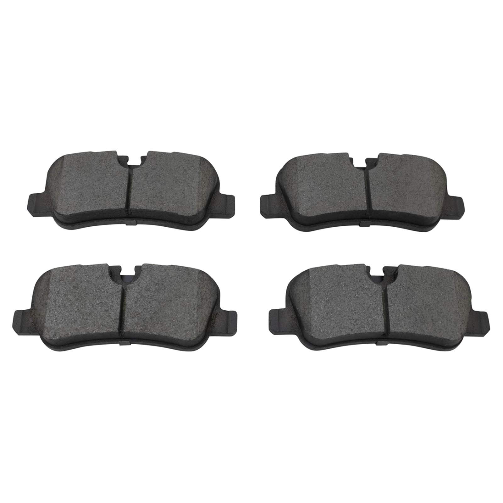 TRQ Rear Brake Pads Ceramic Compatible with 2005-2009 Land Rover LR3 2010-2016 LR4 2006-2009 Range Rover Range Rover Sport