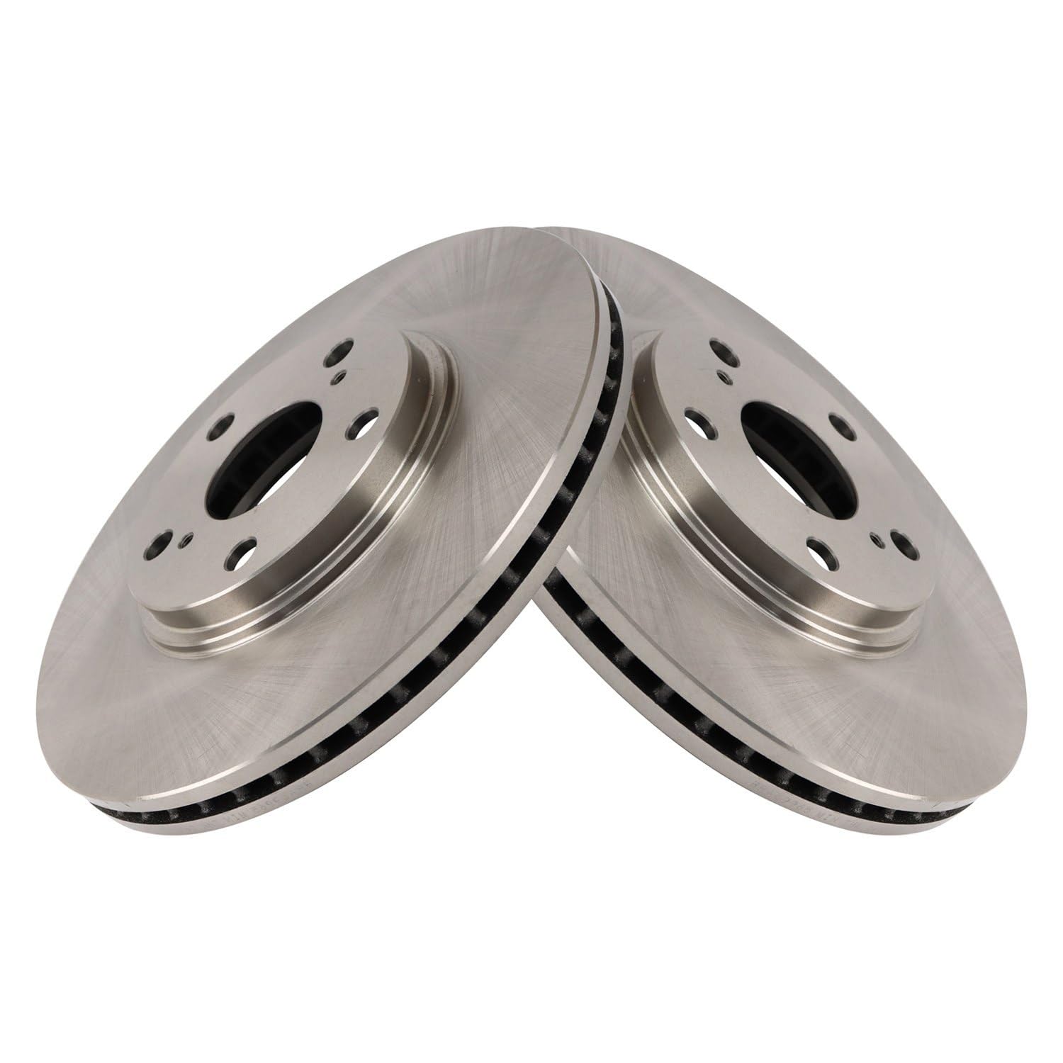 Trq Front Brake Rotors Set Compatible With 2001-2007 Toyota Highlander