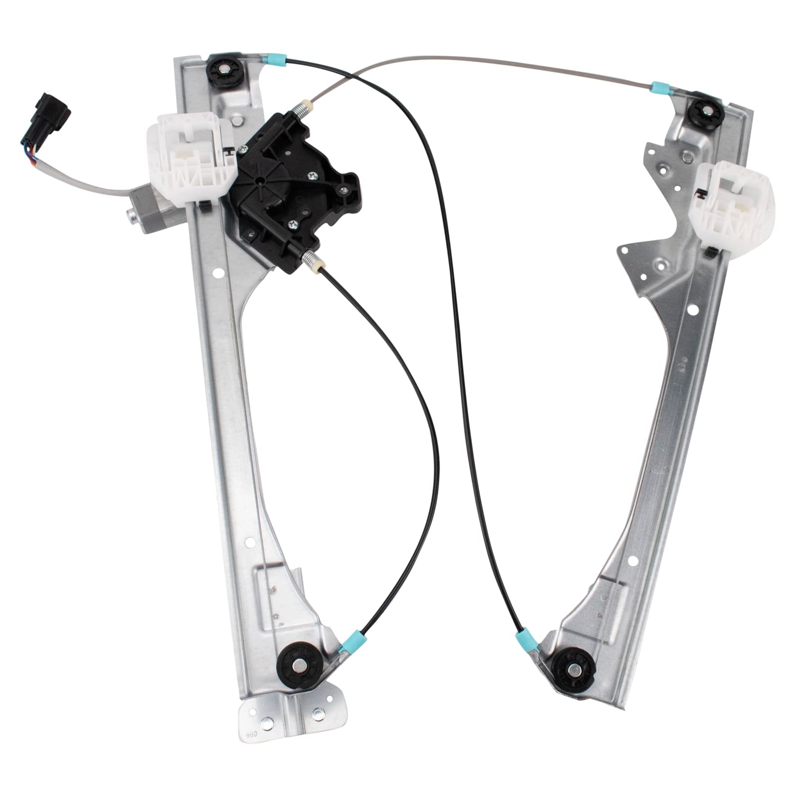 Trq Front Left Power Window Regulator & Motor Assembly Drivers Side Compatible With 2015-2020 Ford Edge
