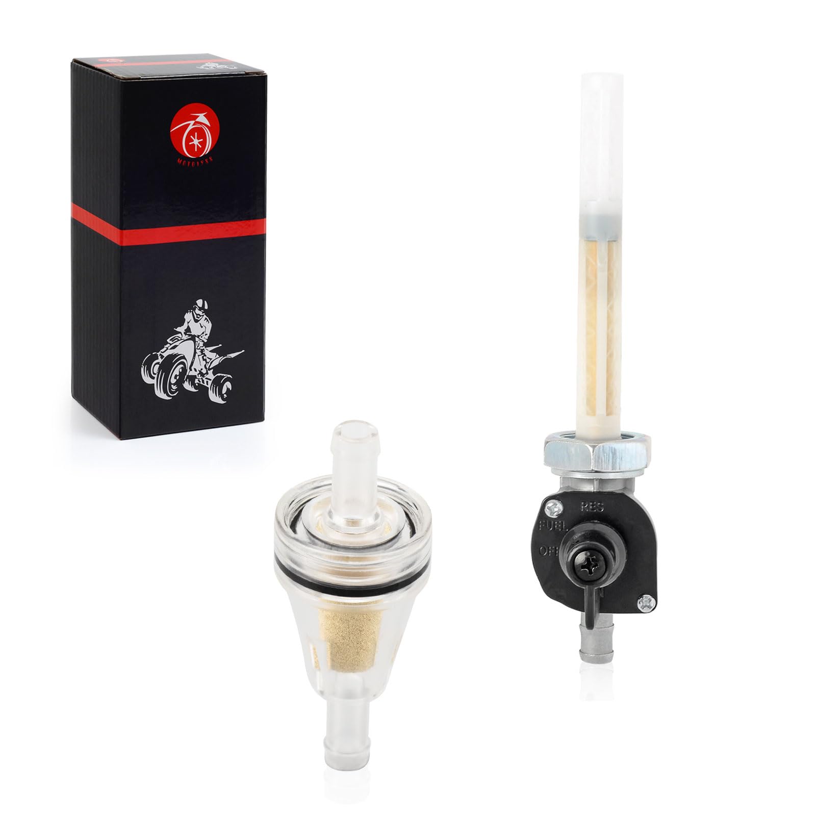 16950-Mah-023 Fuel Gas Valve Petcock Fuel Filter For Honda 1100 Shadow 1100 Shadow Ace 1100 Aero 1100 Sabre 1100 Spirit 1100 Vt1