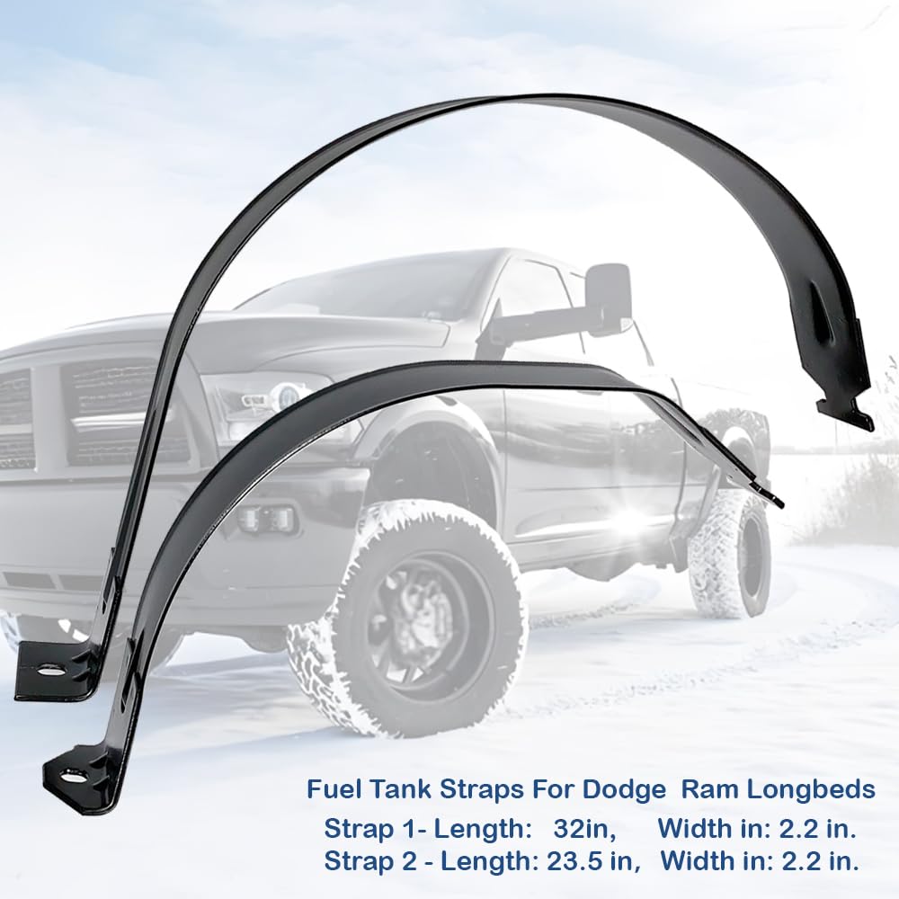 SUMECARGO 578-305 Fuel Tank Strap - 35 Gallon Replacement for 2006-2010 Ram 1500, 2011-2019 Ram 2500 & 3500