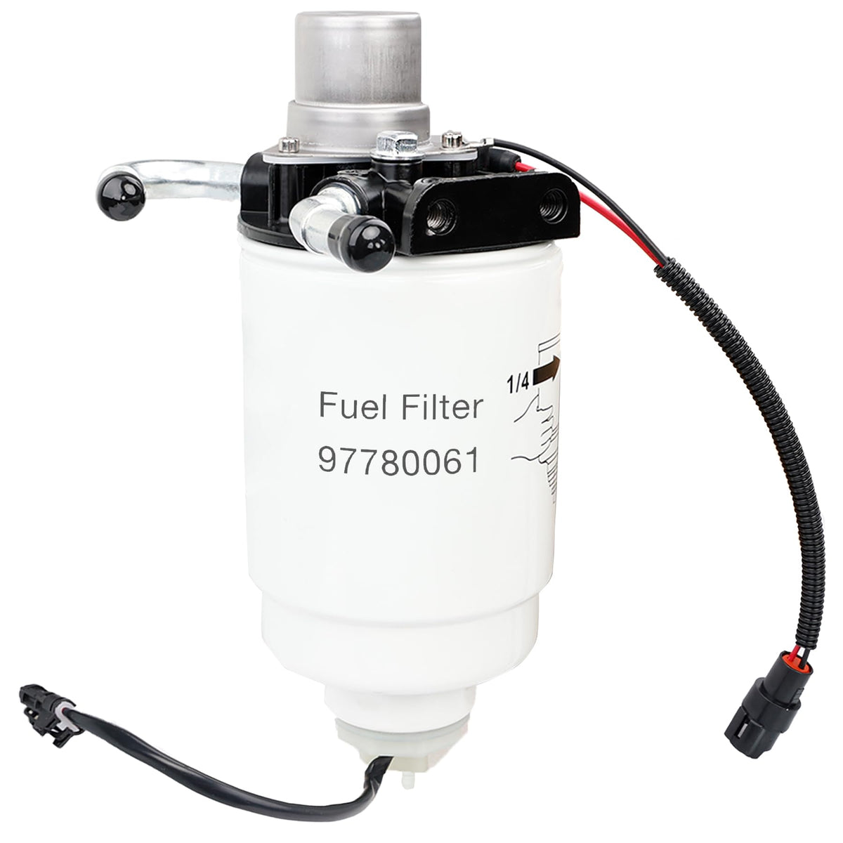 6.6L LB7 Duramax Fuel Filter Housing Fit for 2001-2004 Chevy Silverado/GMC Sierra 2500 HD 3500 Diesel Engine. Replaces# 97780061