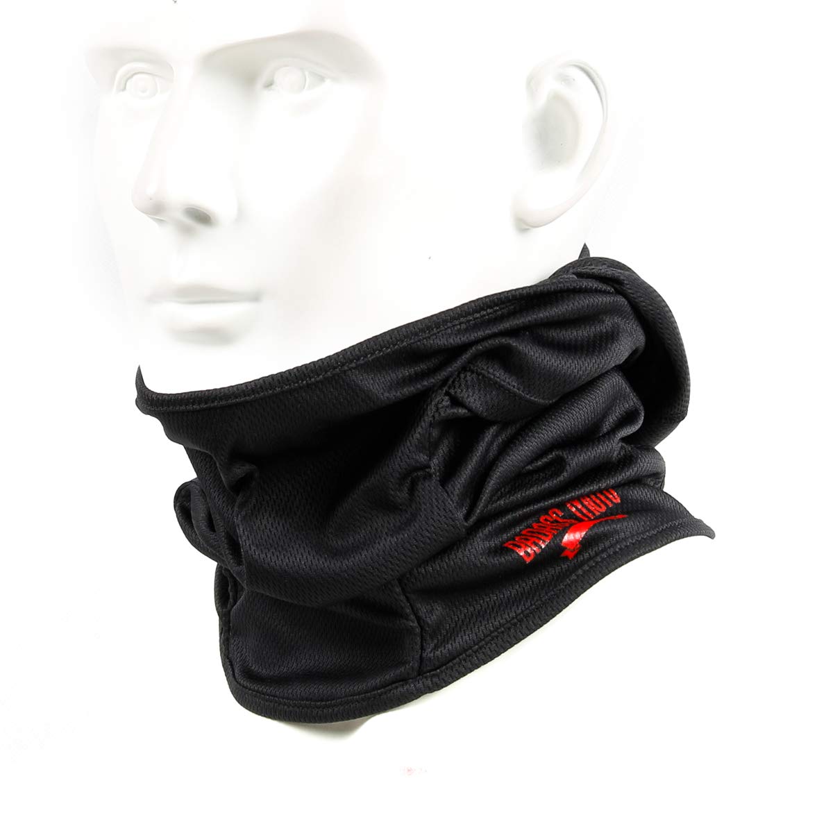 Badass Moto Motorcycle Balaclava Face Mask Men. Black Ski Mask, Motorcycle Mask, Neck Gaiter or Du Rag. Protects from Dust, Sun,
