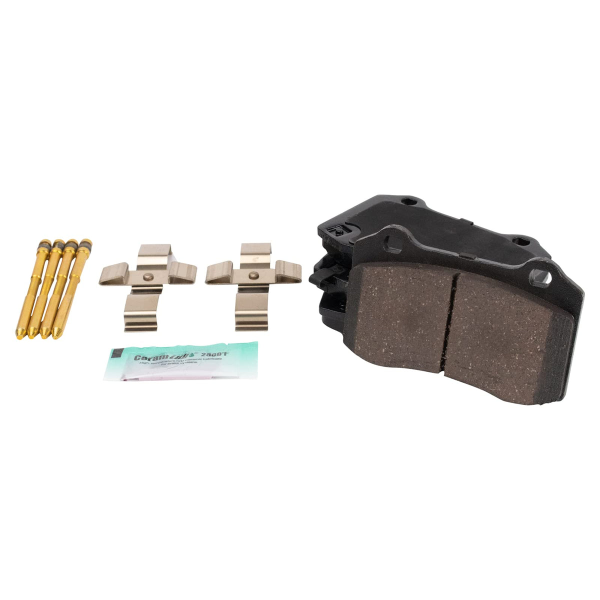 TRQ Rear Brake Pads Ceramic Compatible with 2010-2016 Hyundai Genesis Coupe 2012-2016 Tesla S