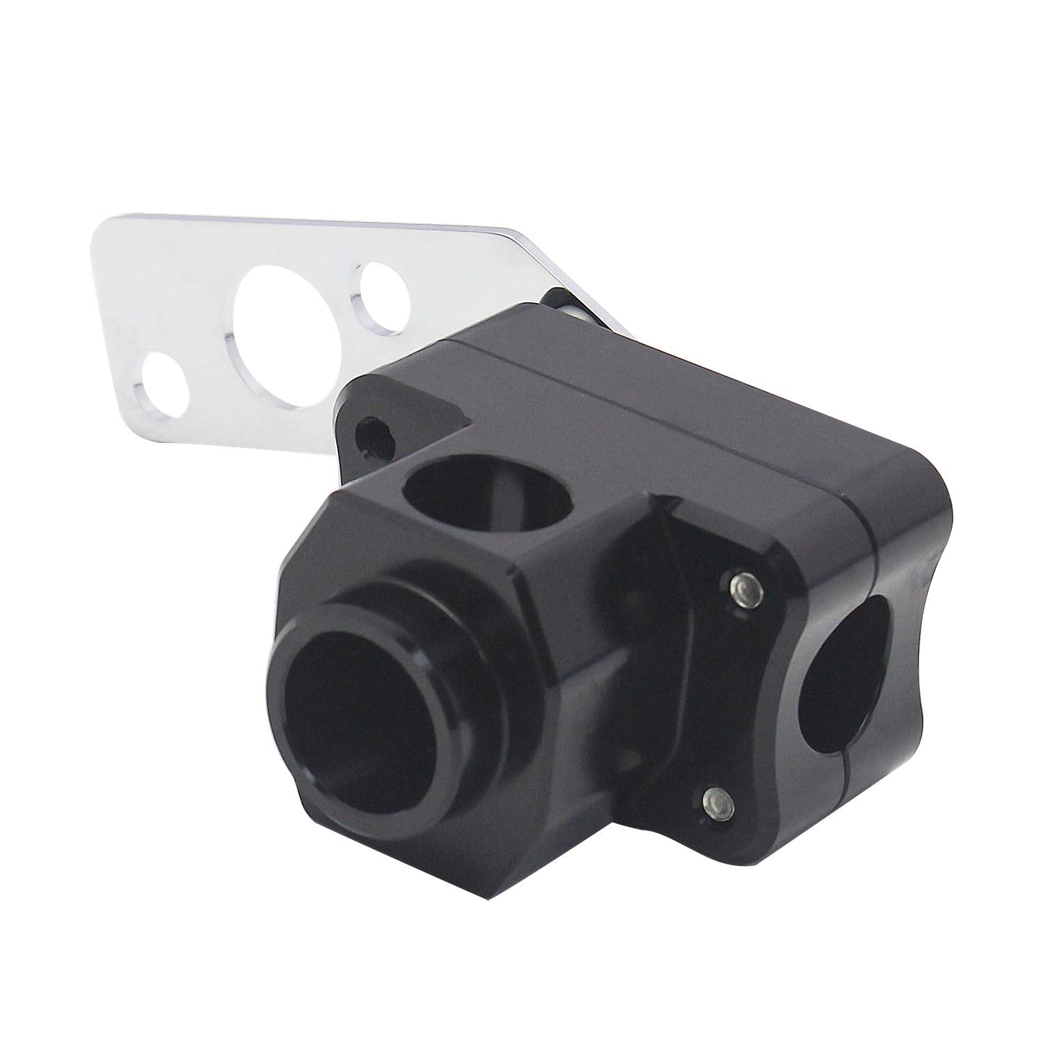 Gidibii Handlebar Riser Clamp, Bar Clamp Compatible With Honda Ruckus Zoomer Scooter Nps50 2003-2012 (Black)