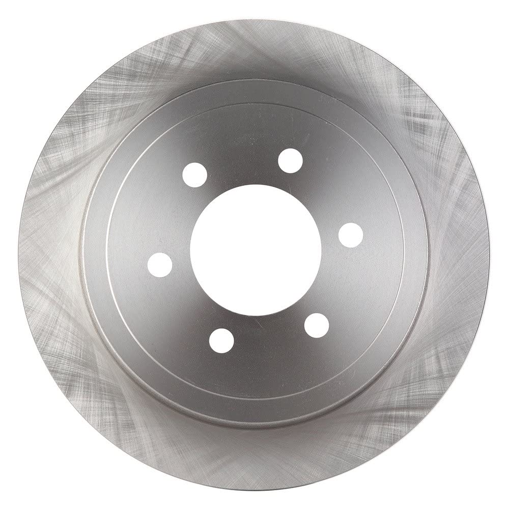 Trq Rear Brake Rotors Set Solid Compatible With 2004-2011 Ford F-150 2006-2008 Lincoln Mark Lt