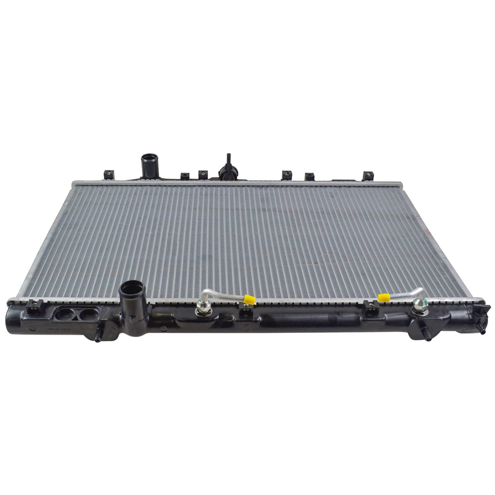 Trq Radiator Assembly Aluminum Core Compatible With 97-02 Mitsubishi Mirage Cu1907 Mi3010125