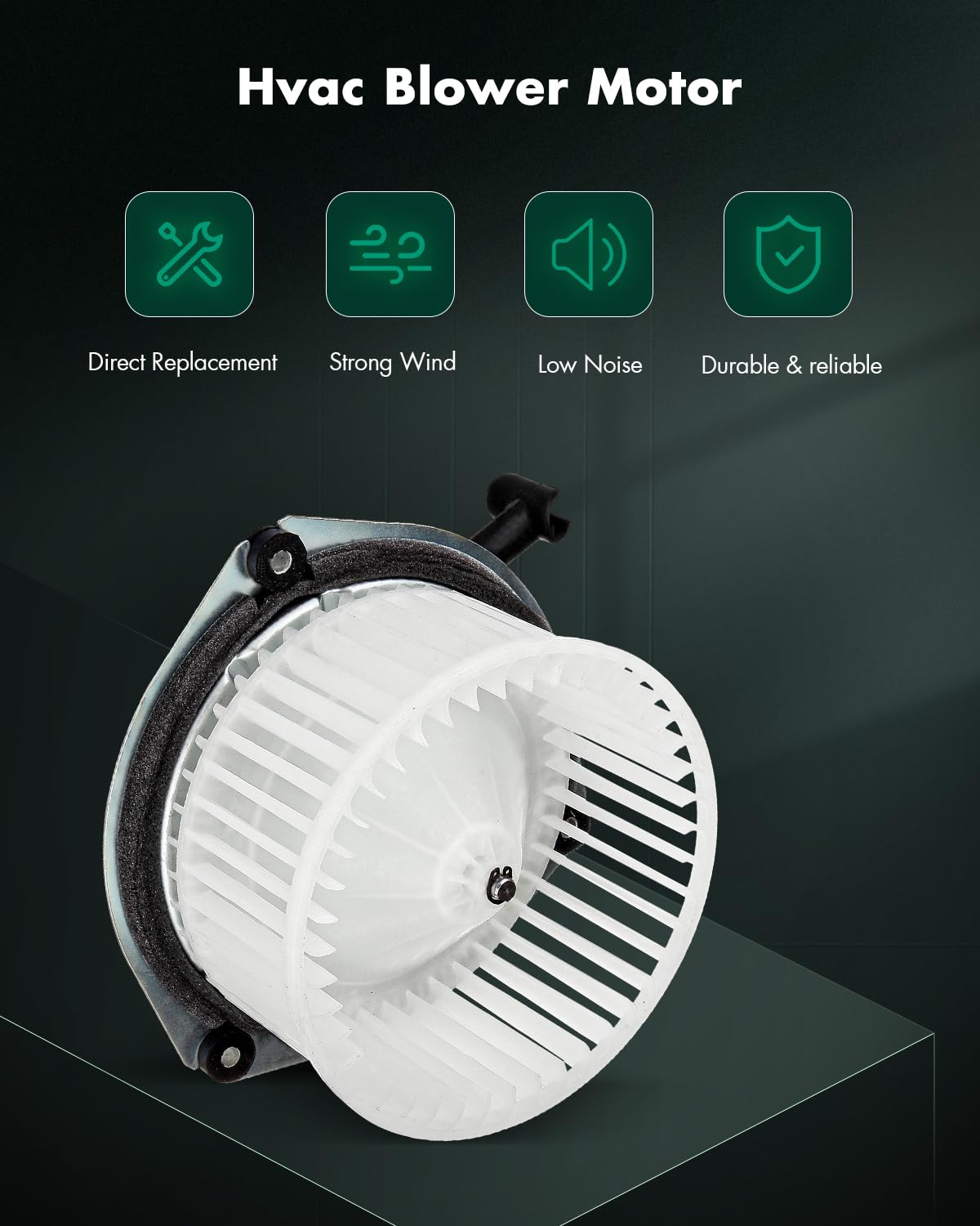 Scitoo 700111 Hvac Blower Motor With Fan Cage Fit For 1986-1994 For Nissan D21, 1995-2004 For Nissan Pickup, 1987-1995 For Nissa