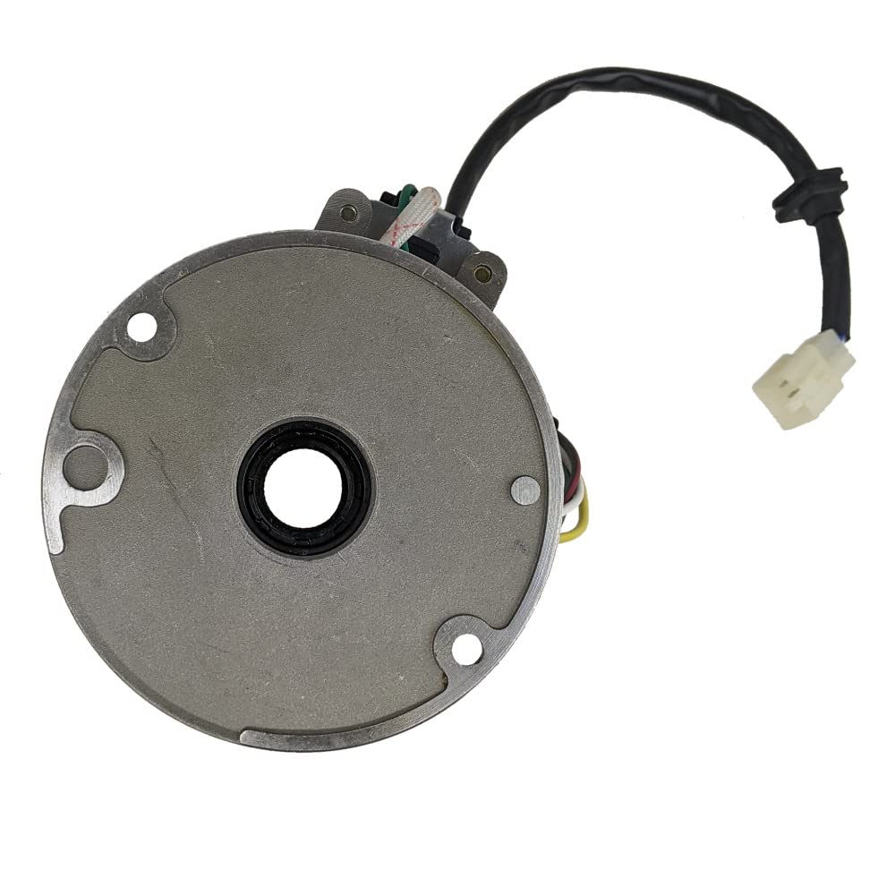 Stator Magneto 6-coil - 5 Wire - For 110cc 125cc 140cc Apollo Dirt Bikes with lights Plug and Play (With Plate)