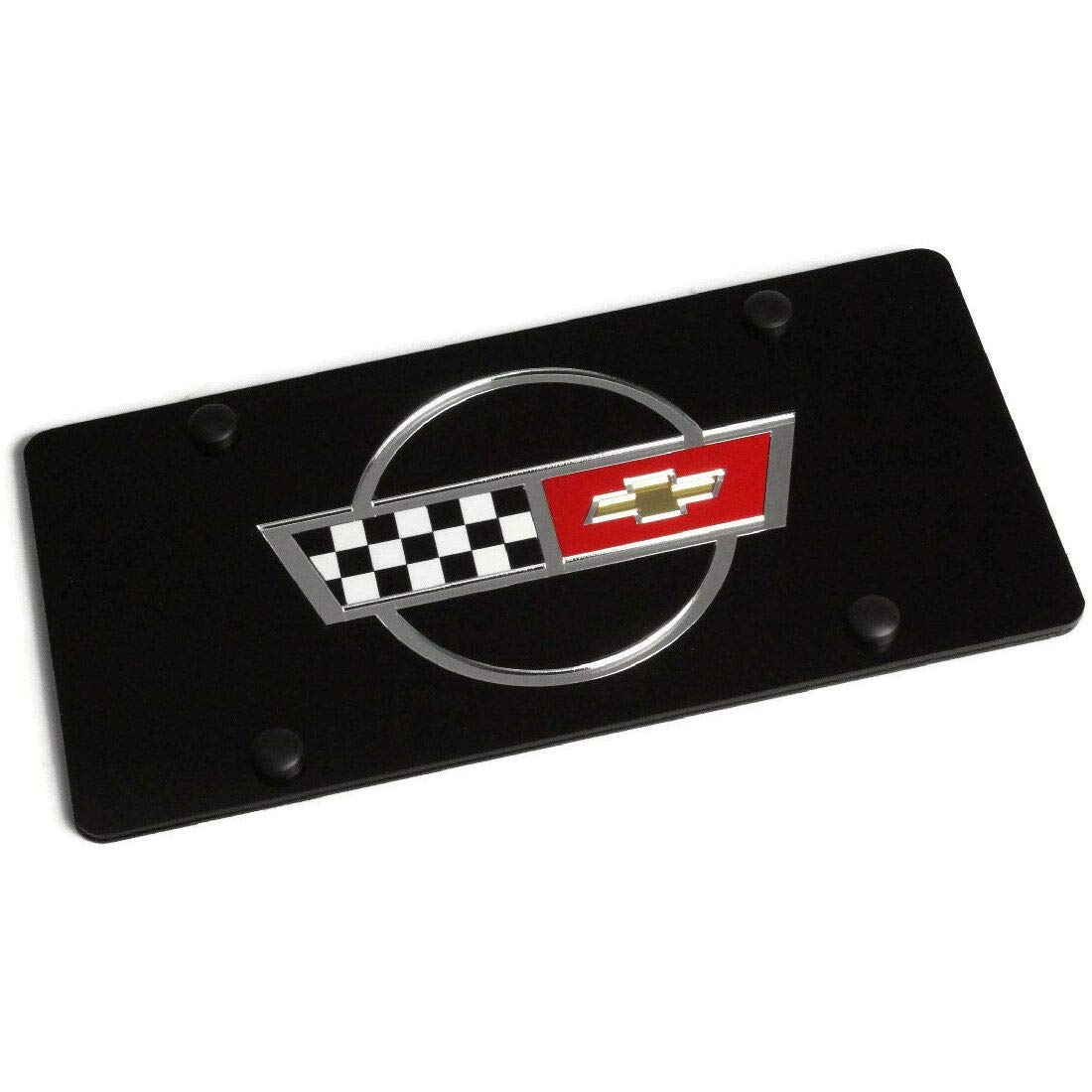 Eurosport Daytona - Compatible With Chevrolet Corvette C4 Flags License Plate