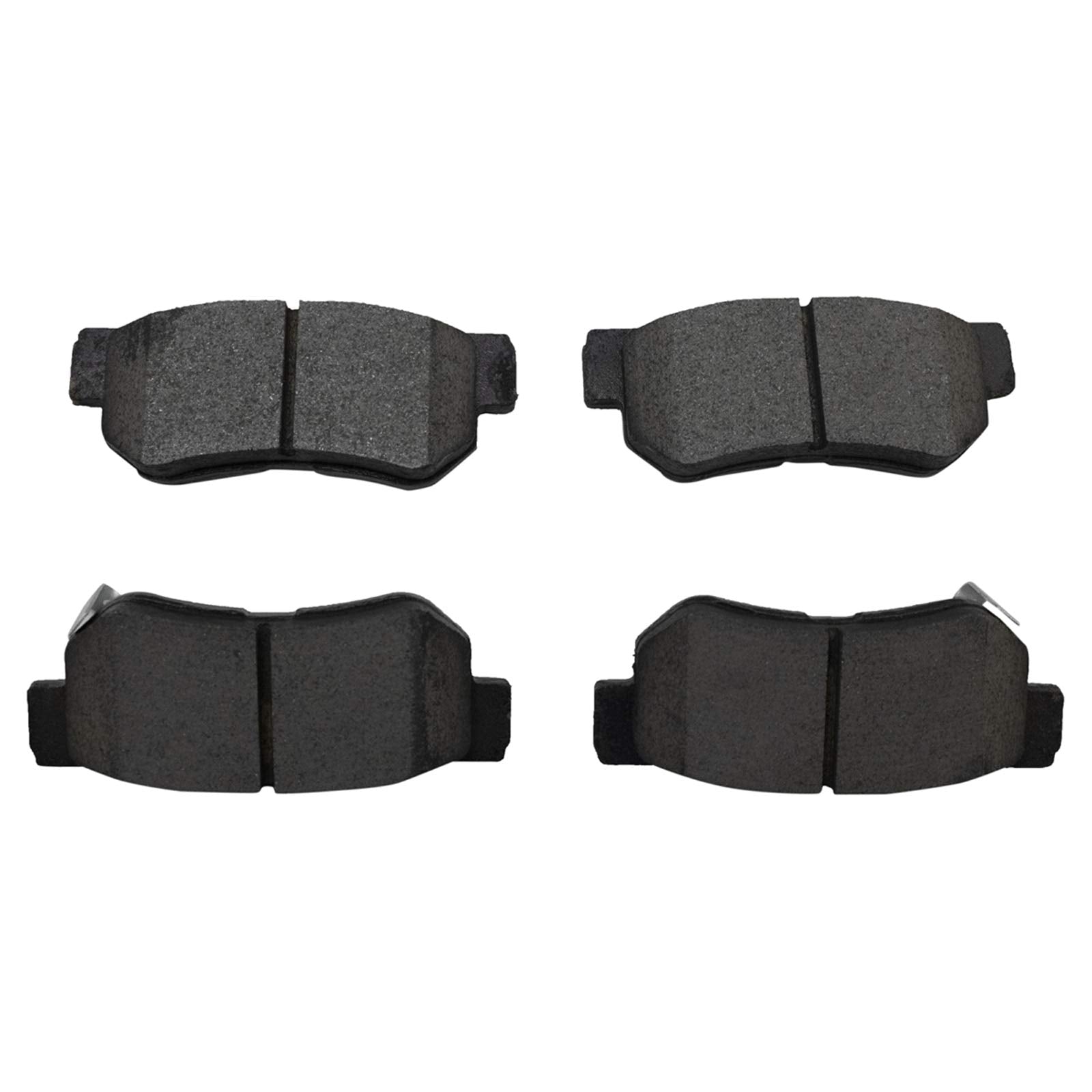 Trq Rear Brake Pad & Rotor Kit Brake Pads Brake Rotor Ceramic Premium G-Coated Compatible With 2009 Hyundai Azera 2006-2008 Sona