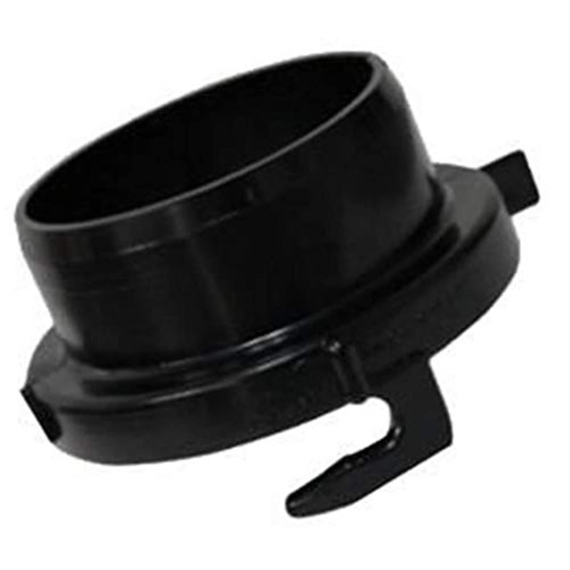 Sewer Hose Connector For Connecting Sewer Hose To Rv Sewer Waste Valve Hose Adapter 3 Inch Straight Black Carded