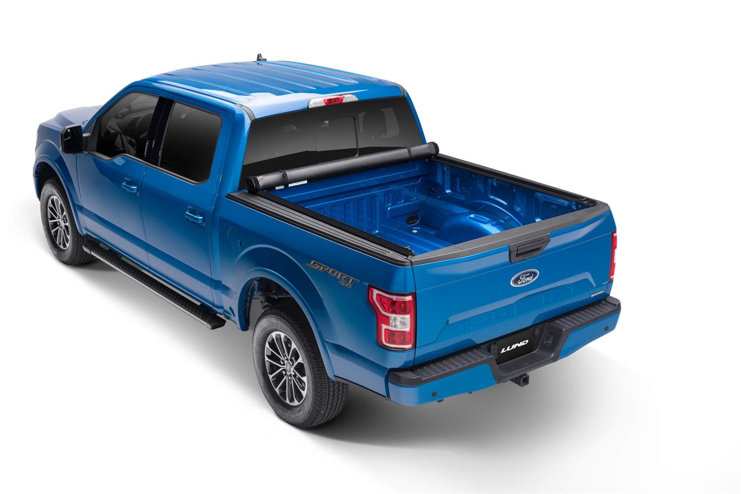 Lund Genesis Roll Up Soft Roll Up Truck Bed Tonneau Cover | 96072 | Fits 2015 - 2023 Ford F-150 5' 7'' Bed (67.1'')