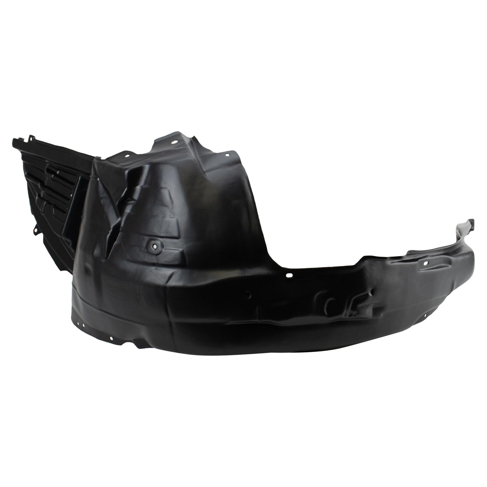 Trq Front Inner Fender Liner Set Compatible With 2011-2014 Subaru Impreza Su1248123 Su1249123