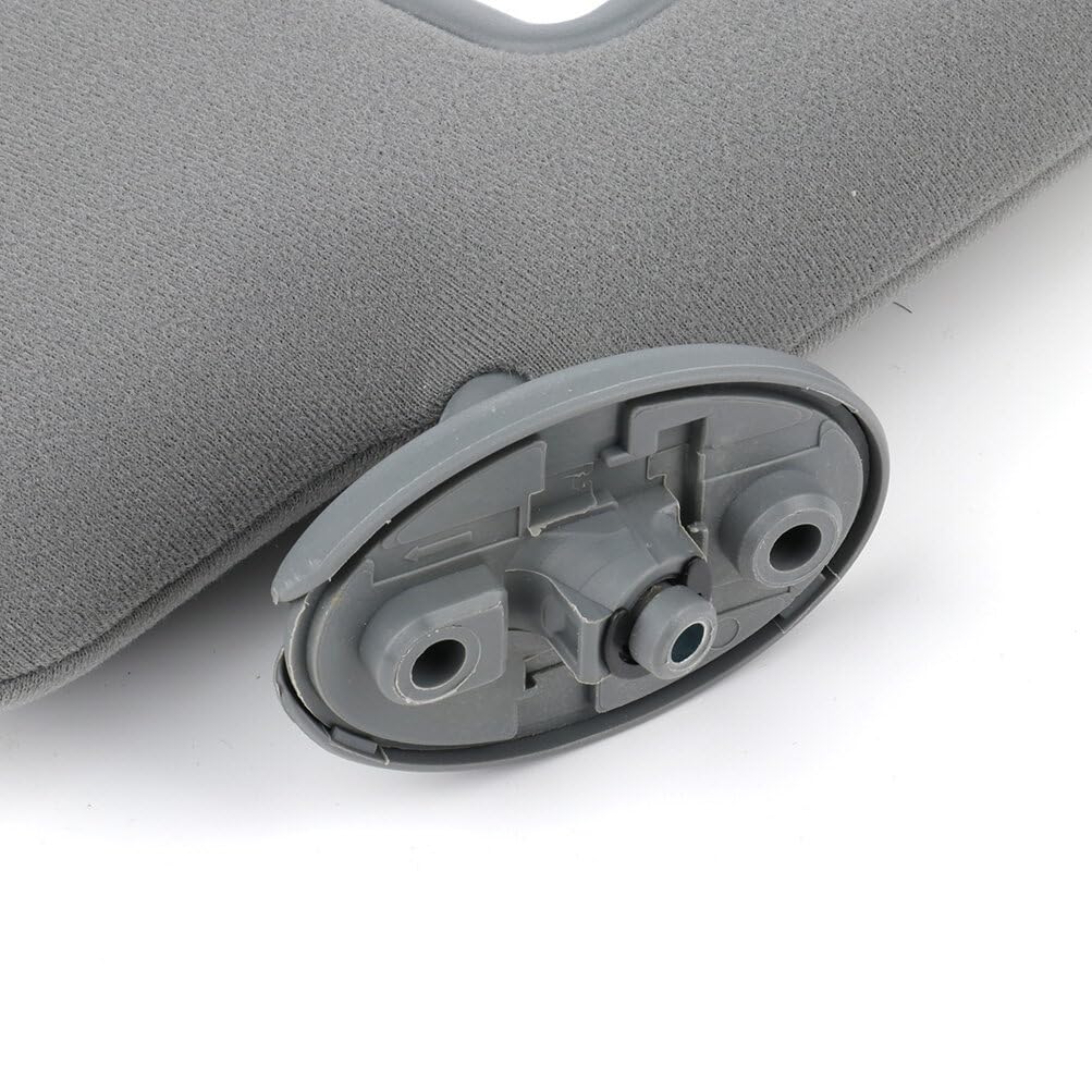 Scitoo Grey Right Passenger Side Sun Visor Compatible For Toyota For Tacoma 2005-2014, Car Sun Visor Without Sunroof Without Lig