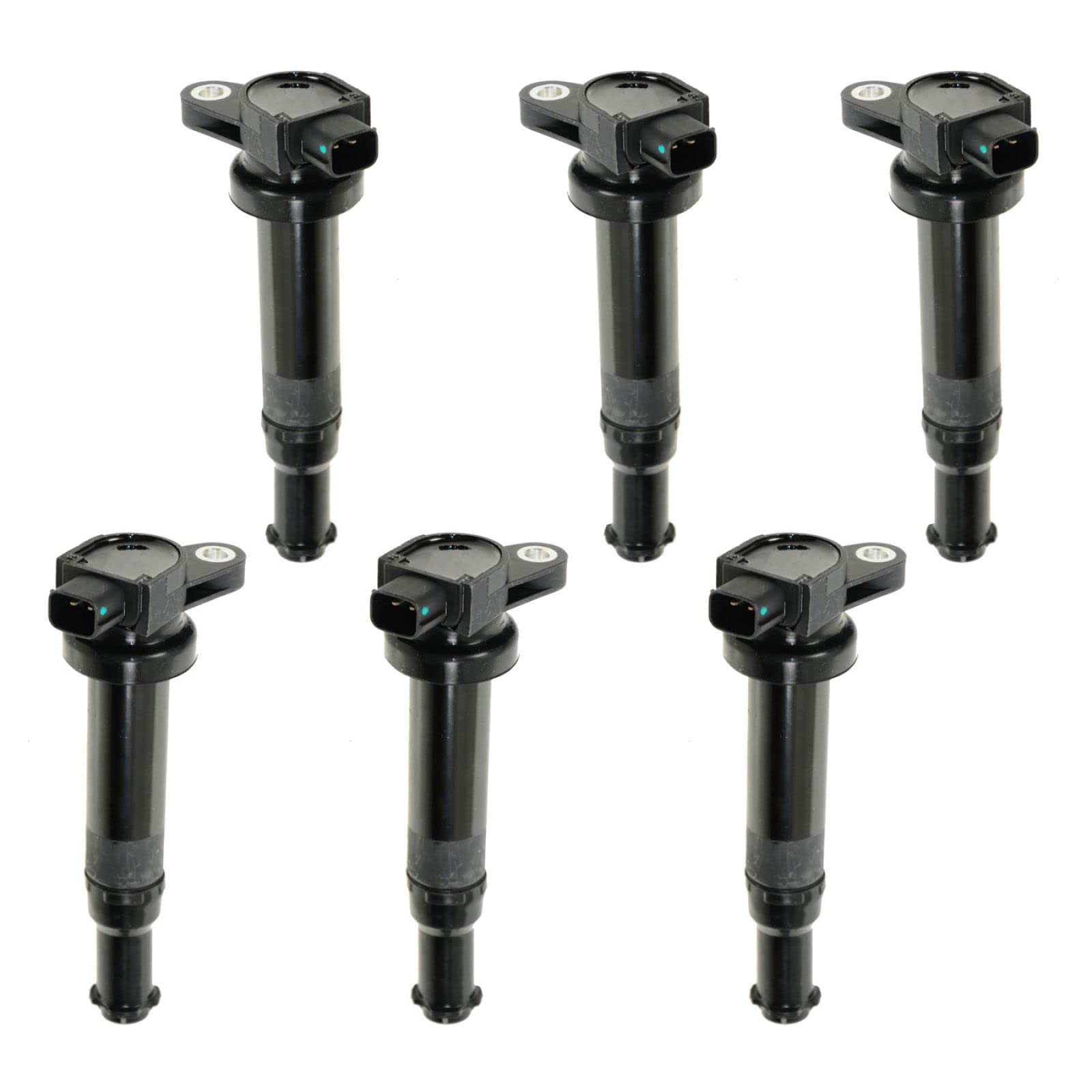 Trq Ignition Coil Set Compatible With 2007-2009 Hyundai Santa Fe