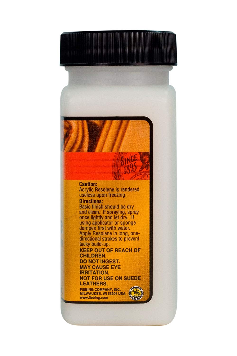 Fiebing'S Pro Resist (4 Oz) - Maximize Contrast For Antiquing, Staining, Dyeing Leather - Top Finish Resists Moisture, Sun & Dir