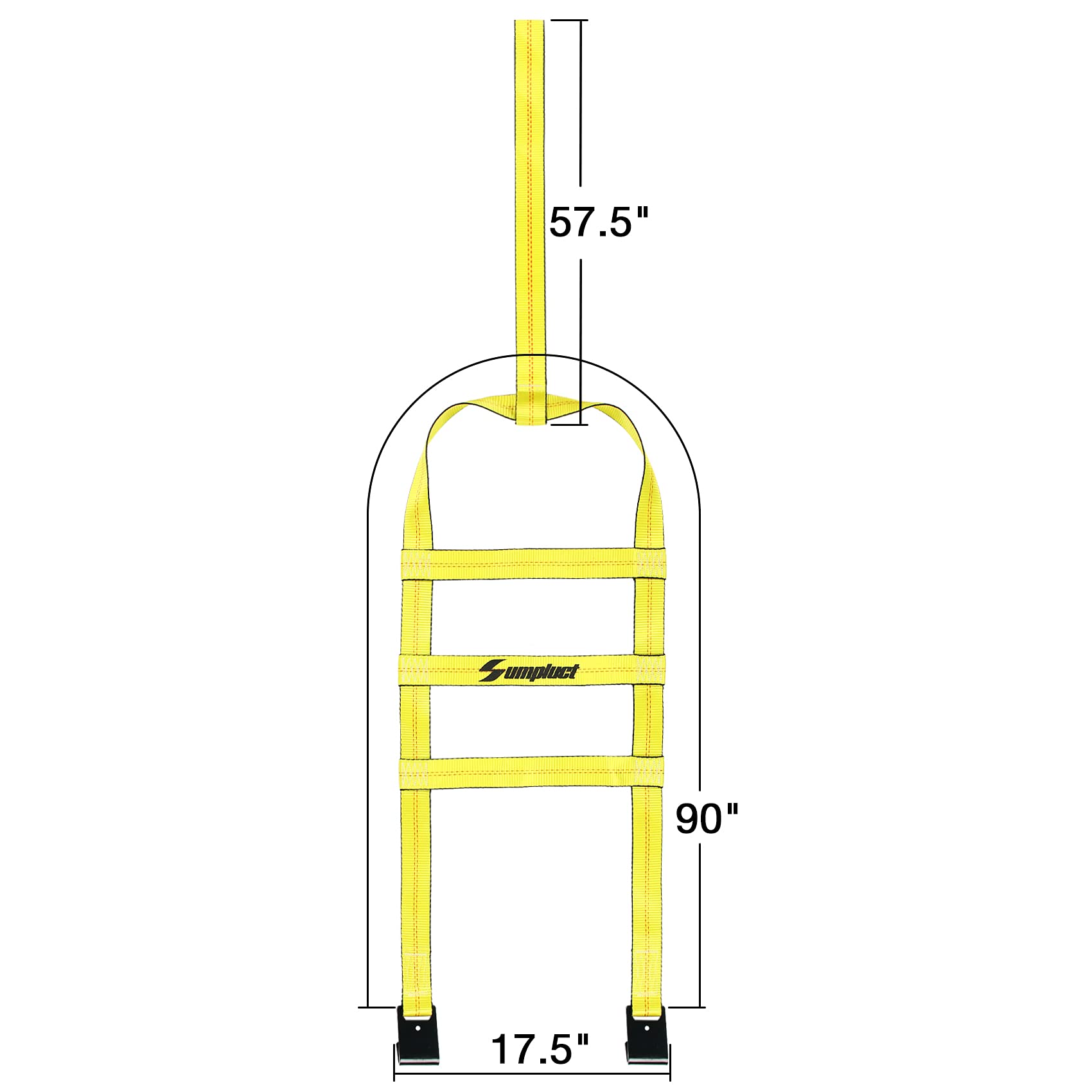 Tow Dolly Basket Straps With Flat Hook-2 Pack,Car Wheel Strap Tire Bonnet Net Fits 14''-19'' Tires Auto Universal Vehicle Car Do