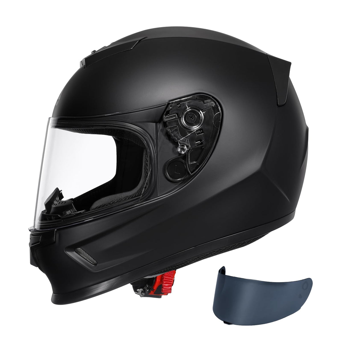 Triangle Kids Motorcycle Helmets Youth Full Face Helmet Lightweight With 2 Visors Dot Approved