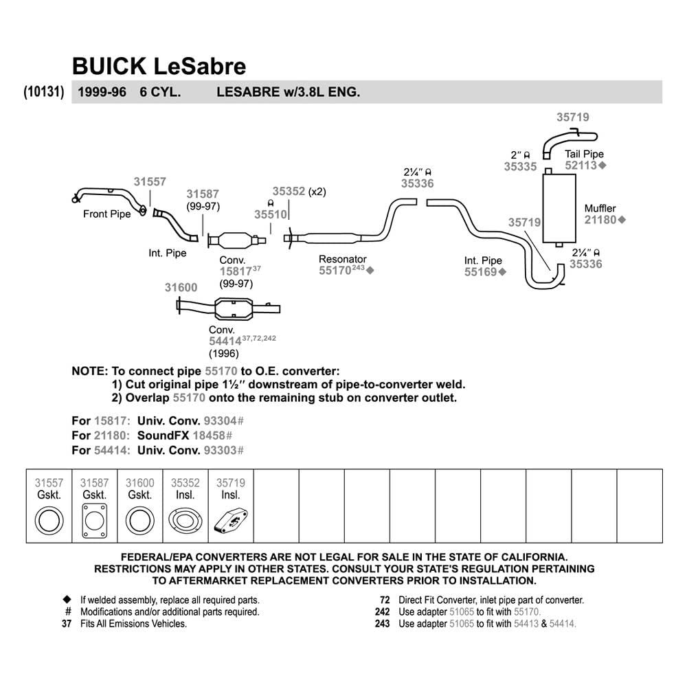 Walker 31600 Exhaust Flange Gasket
