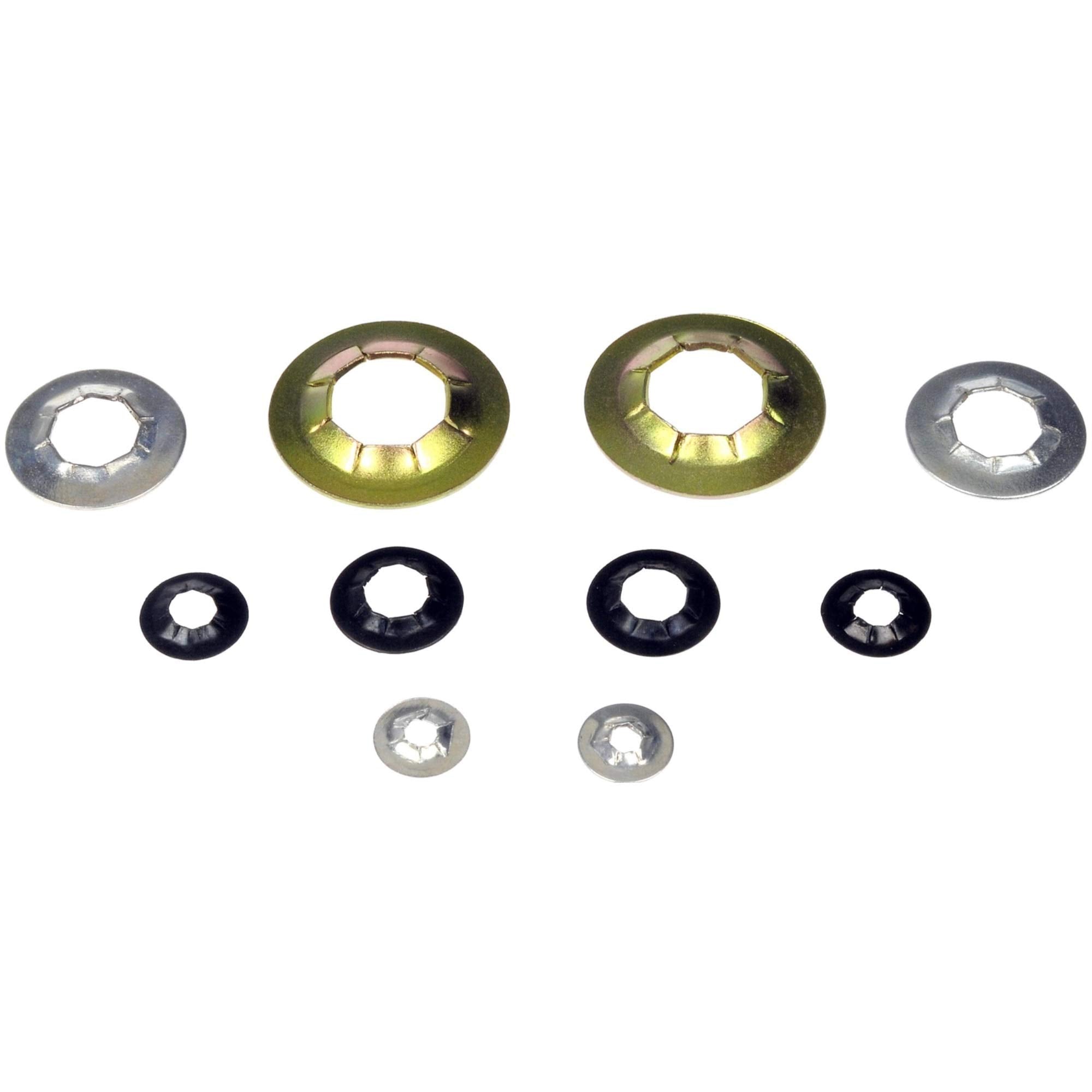 Dorman 13441: Push Nut Assortment - 2 Each 1/8,3/16,1/4,3/8,1/2 In.