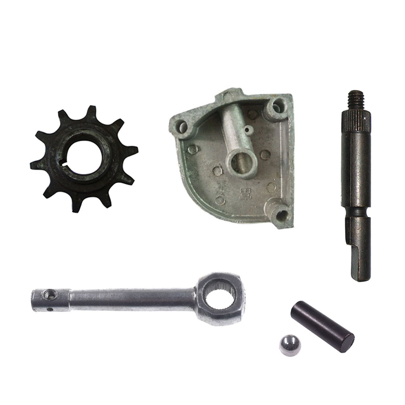 Northtiger 3 Holes Clutch Cover Clutch Arm Lever 10Tooth Drive Sprocket For Motorized Bike