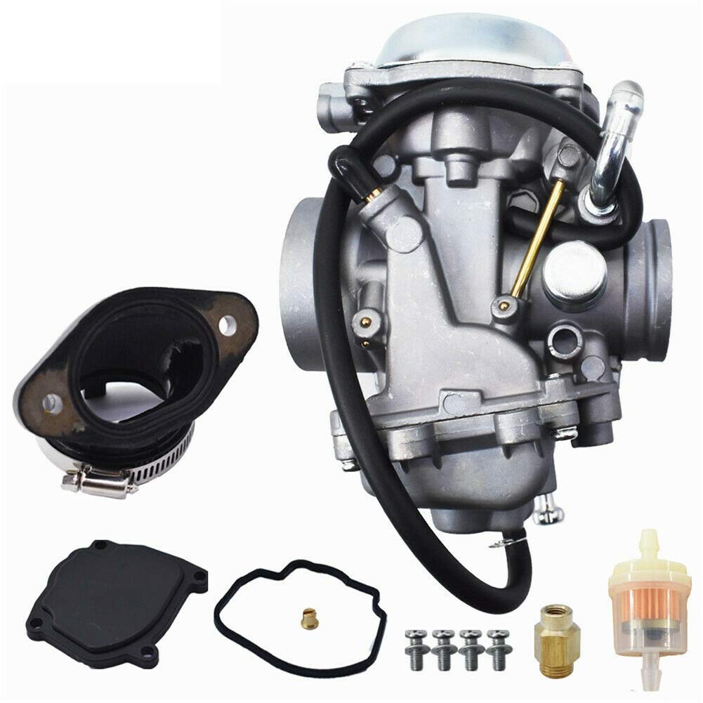 Carburetor For Polaris Hawkeye 400 Ranger 400 425 500 Big Boss 500 Worker 335 Worker 500 Carb W/Intake Manifold