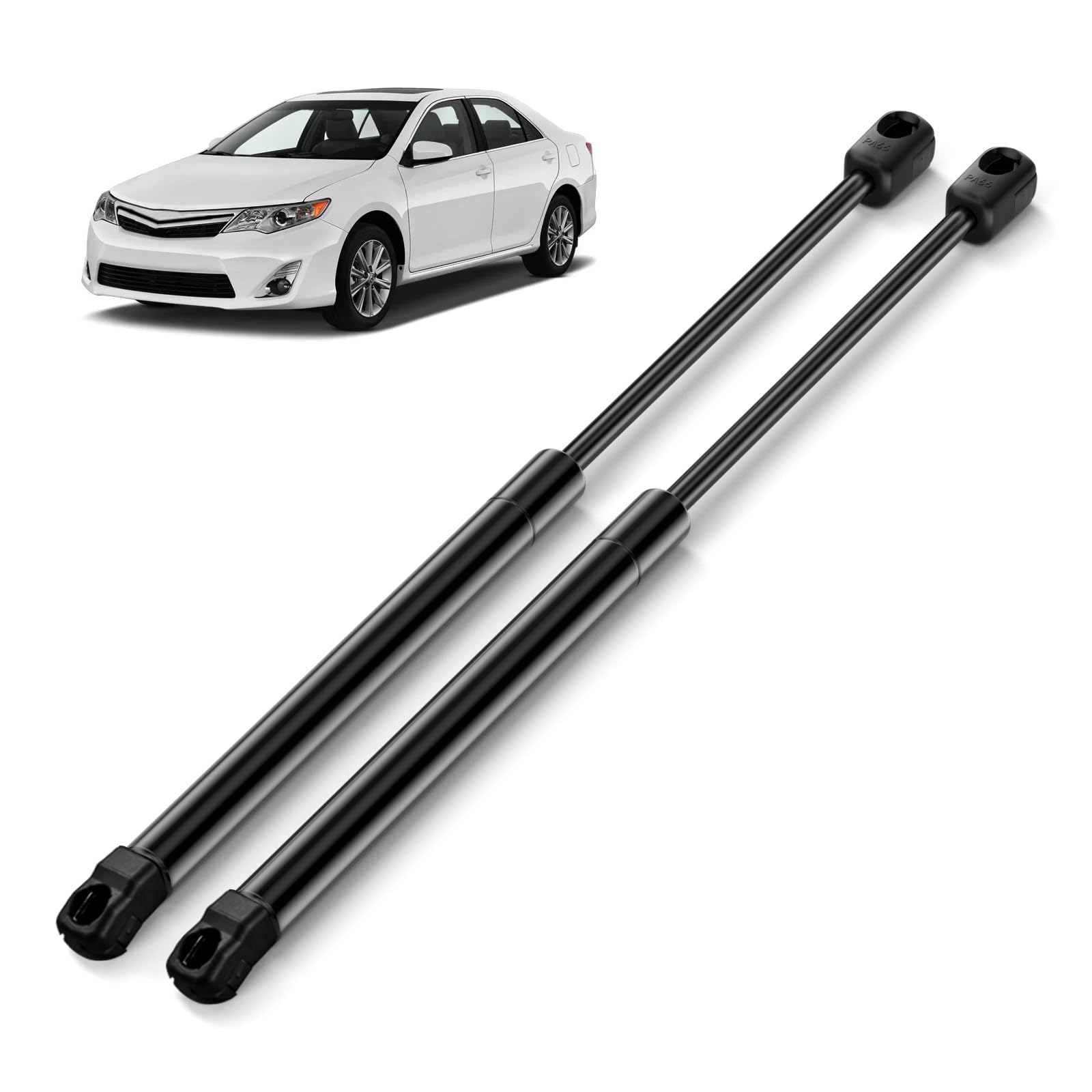 Arana Hood Struts For Toyota Camry 2007-2011, 6333 Front Hood Lift Support Gas Shocks For 2007-2011 Toyota Camry Base/Ce/Hybrid/