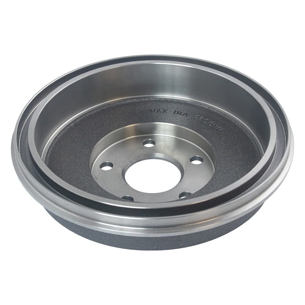 Trq Rear Brake Drum Pair Set For 1998-2008 Subaru Forester / 1997-2003 Subaru Impreza