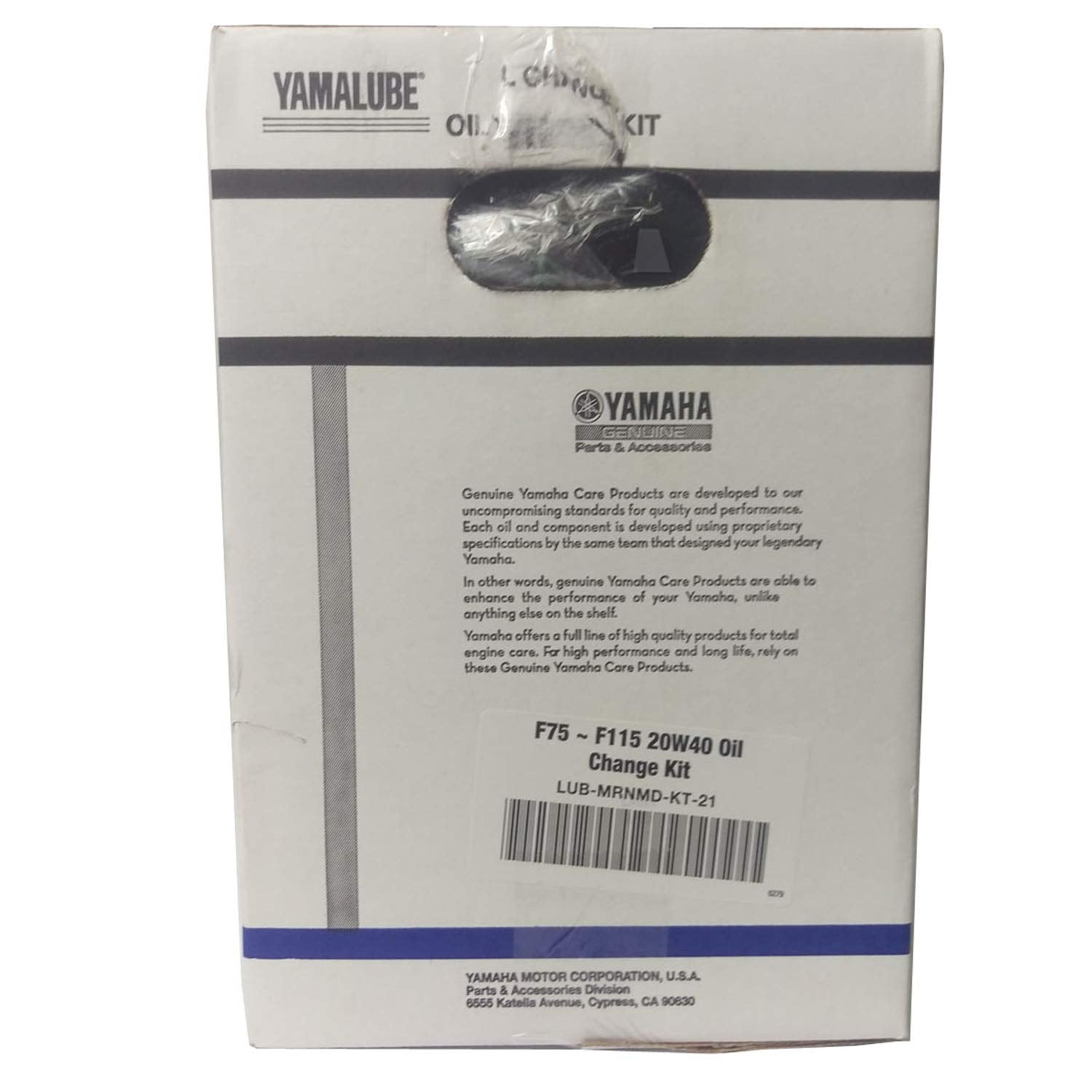Yamaha Outboard New Oem Oil Change,Filter Service Kit F75-F115, Lub-Mrnmd-Kt-21