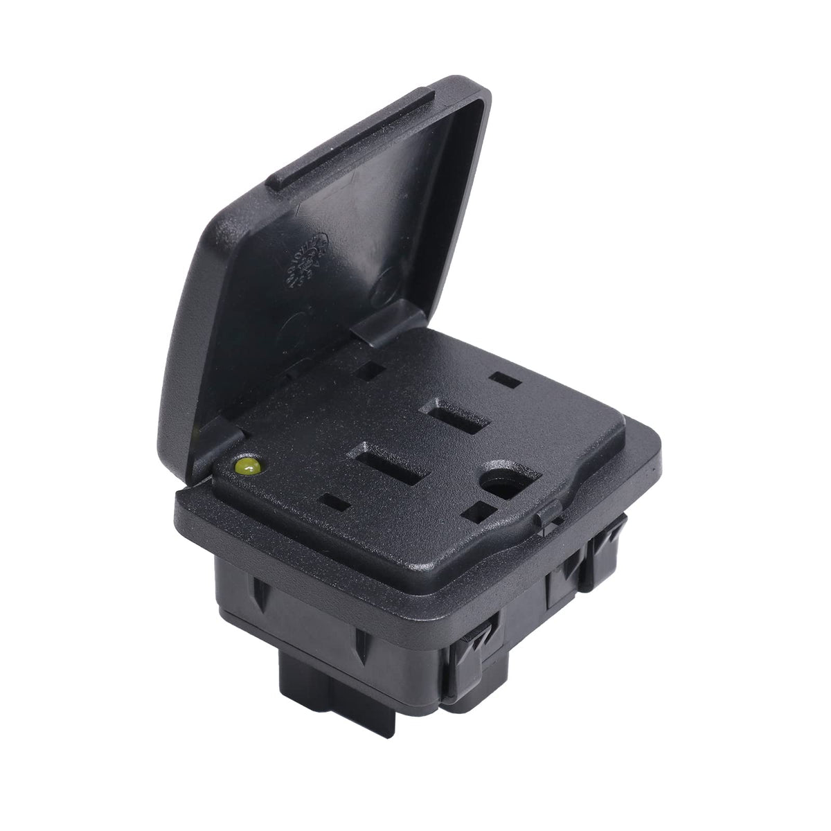 Dicmic Center Console Power Outlet Socket Plug Compatible With 2011-2015 Ford Explorer 2010-2014 Ford F-150 2011-2016 Ford F-250 F-350 F-450 Super Duty Replace# Bc3Z-19N236-A