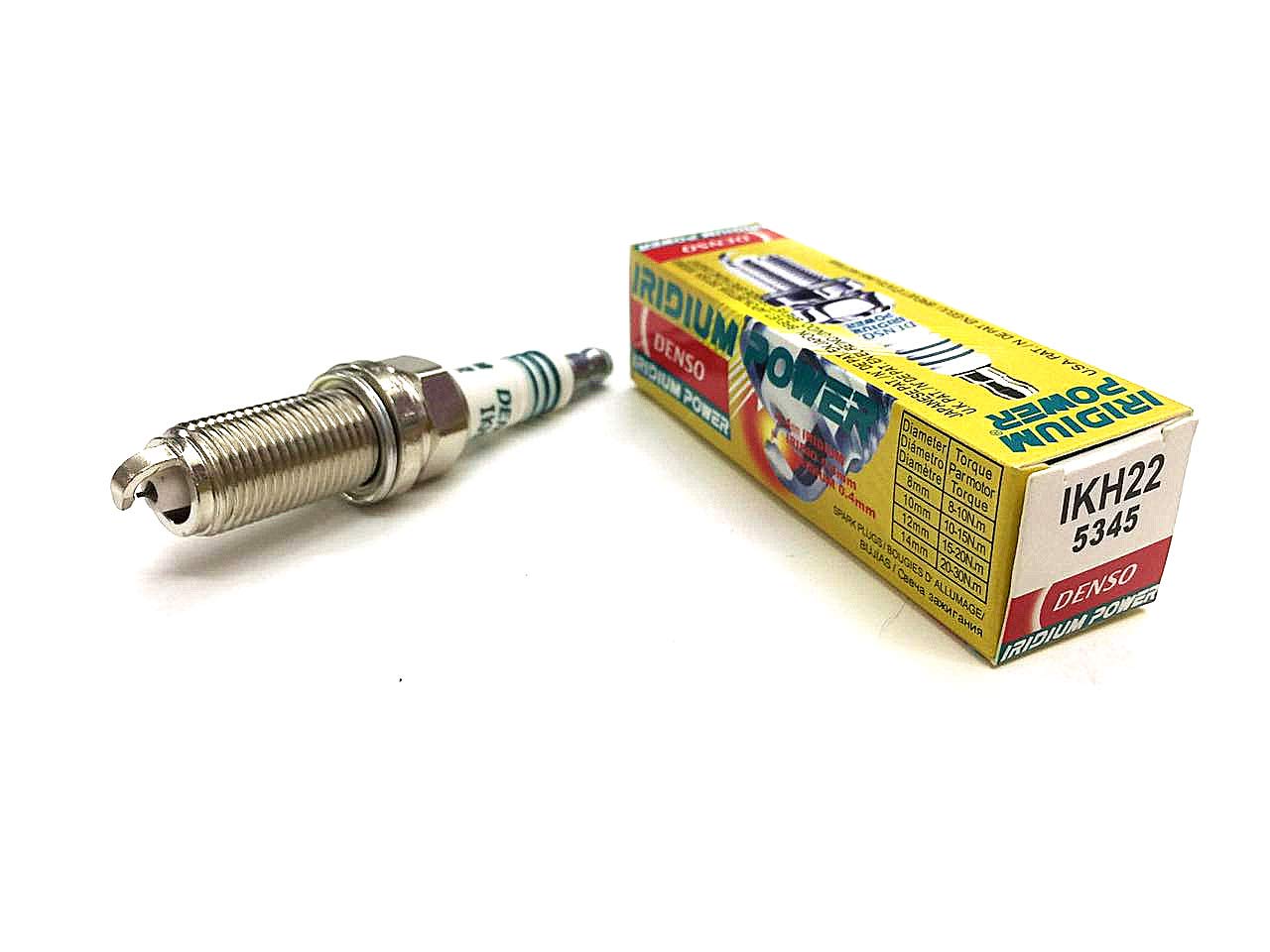 Denso # 5345 Iridium Power Spark Plugs - Ikh22-4 Pcs *New*