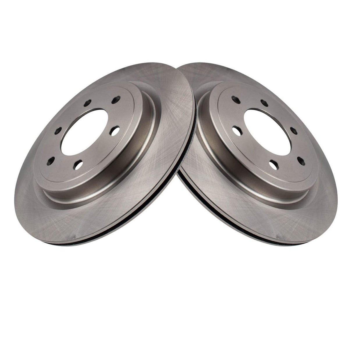 Trq Rear Brake Rotors Set Compatible With 2022-2023 Ford Expedition 2021-2023 F-150 Lincoln Navigator