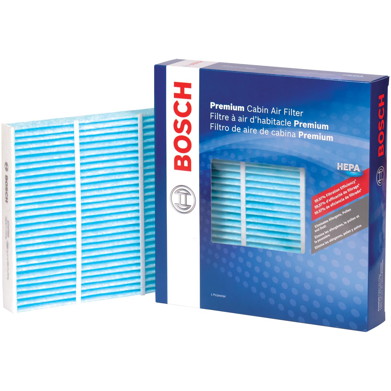 Bosch 6042C Hepa Cabin Air Filter - Compatible With Select Hyundai Santa Fe; Kia Sorento
