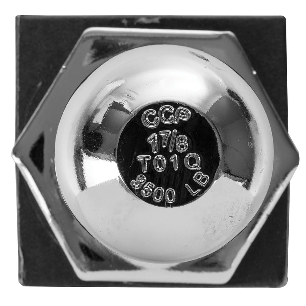 Reese Towpower 7071200 Class 1Interlock Carbon Forged Trailer Hitch Ball, 1-7/8 Inch Diameter, 3,500 lbs. Capacity, 1 Inch Shank