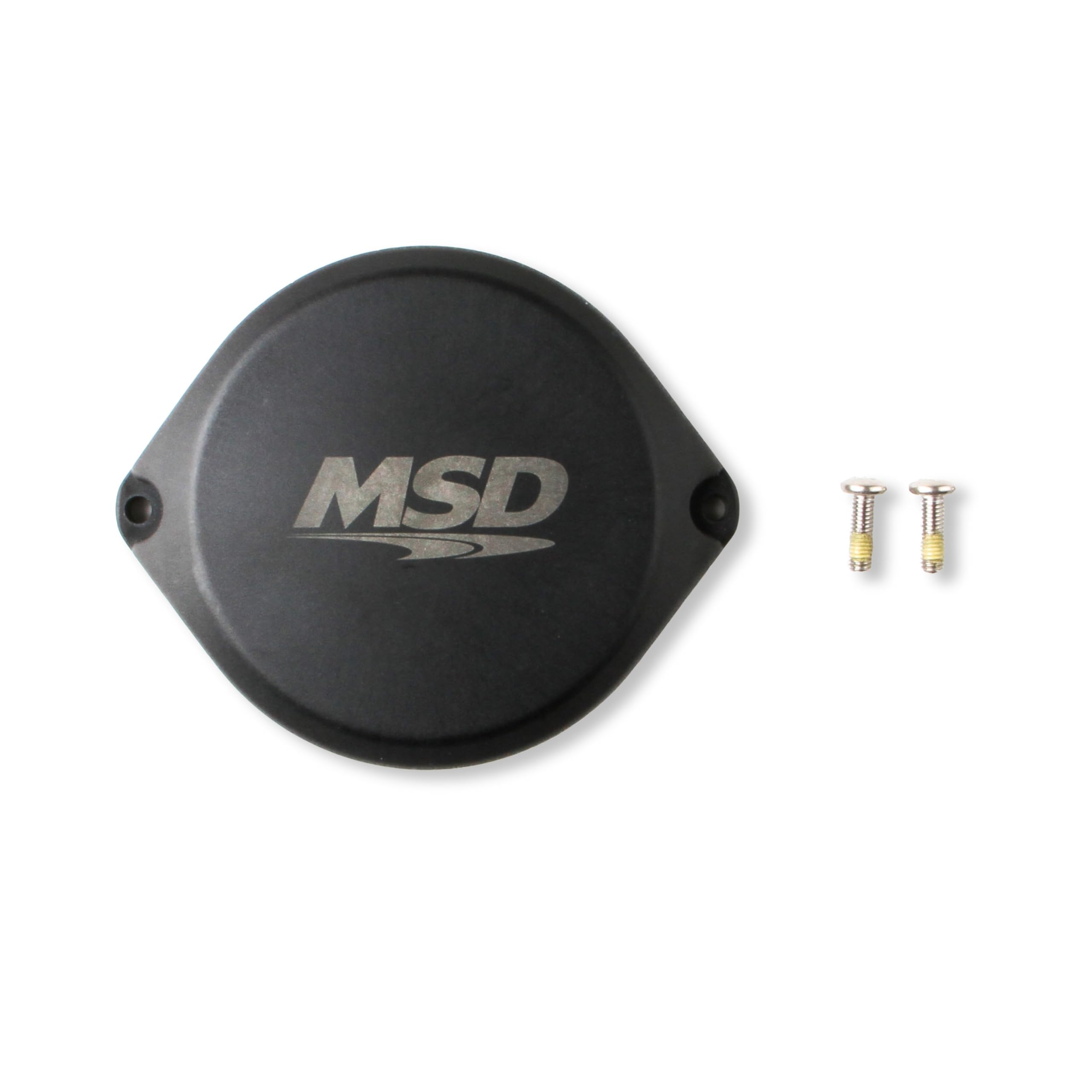 MSD 84323 COP Blank Cap For Dual Sync Distributors, Black