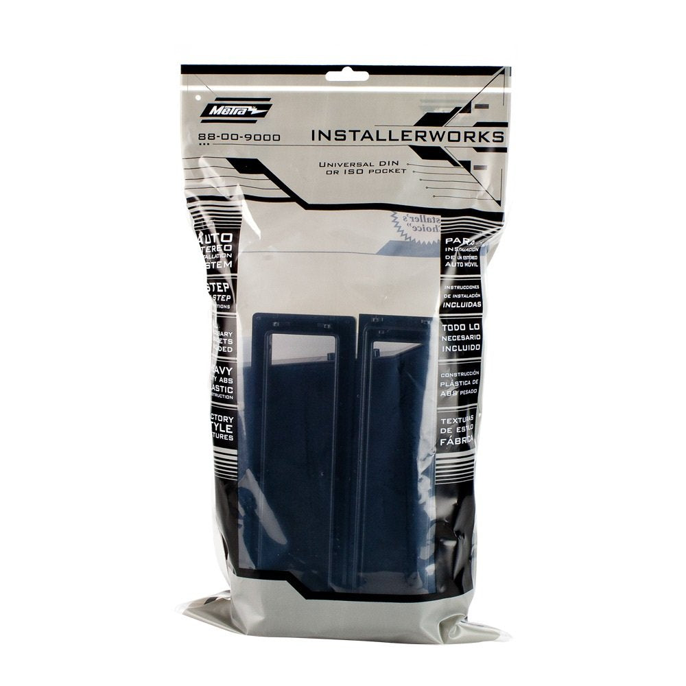 Metra 88-00-9000 Pocket Radio Installation Kit For Select 1982-2004 Ford/Mazda/Nissan/Toyota/Volvo Vehicles,BLACK