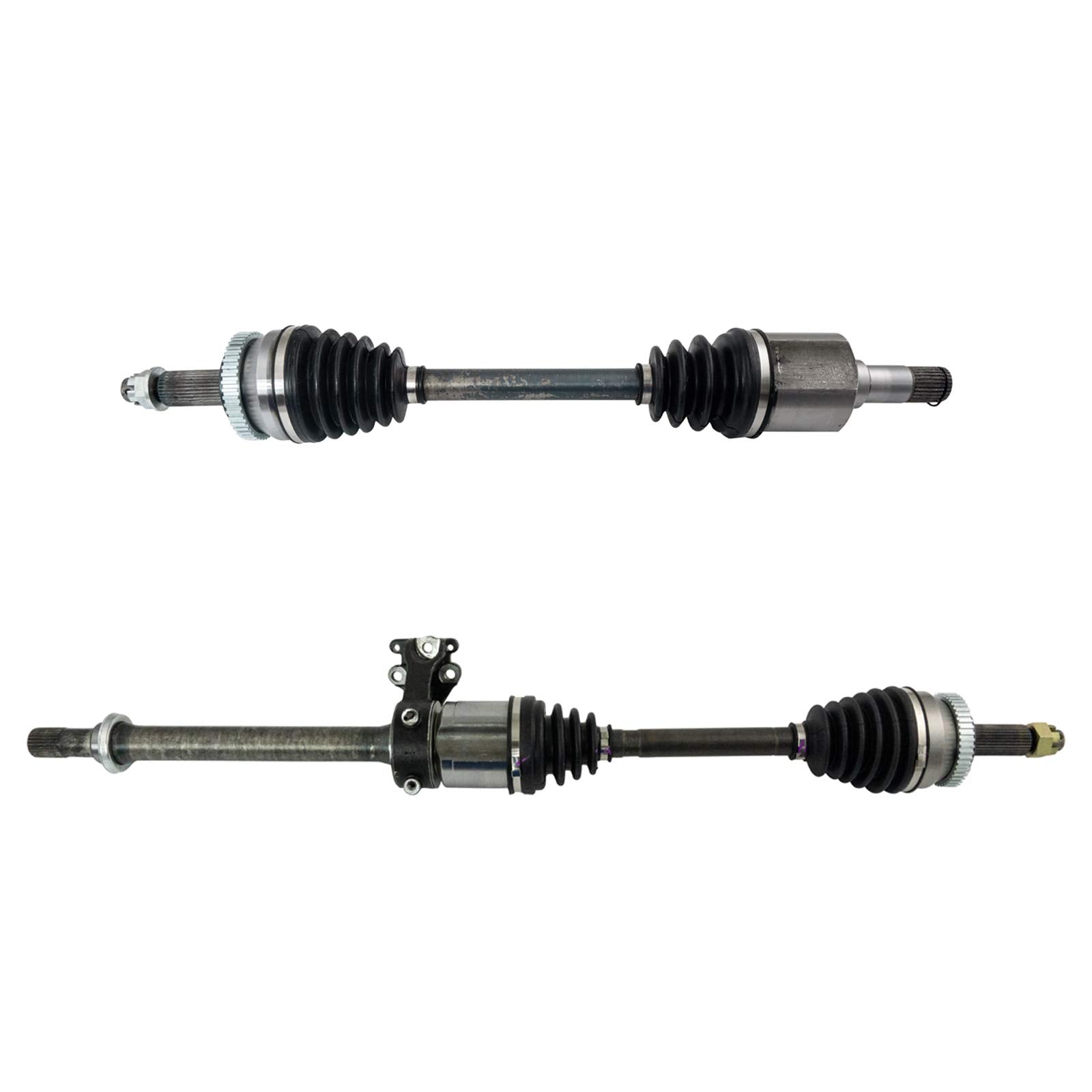 Trq Front Cv Axle Shaft Assembly Set Compatible With 2006-2010 Hyundai Azera Sonata