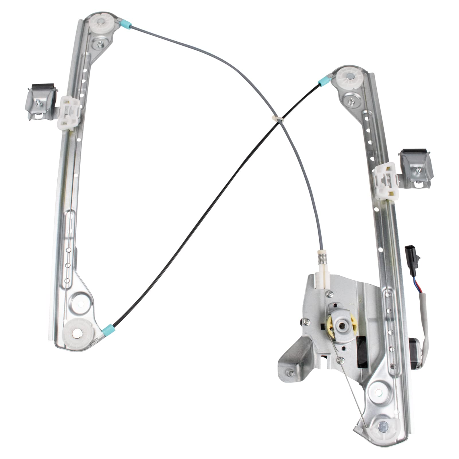 Trq Front Right Power Window Regulator & Motor Assembly Passenger Side Compatible With 2004-2006 Chrysler Pacifica Ch1351142