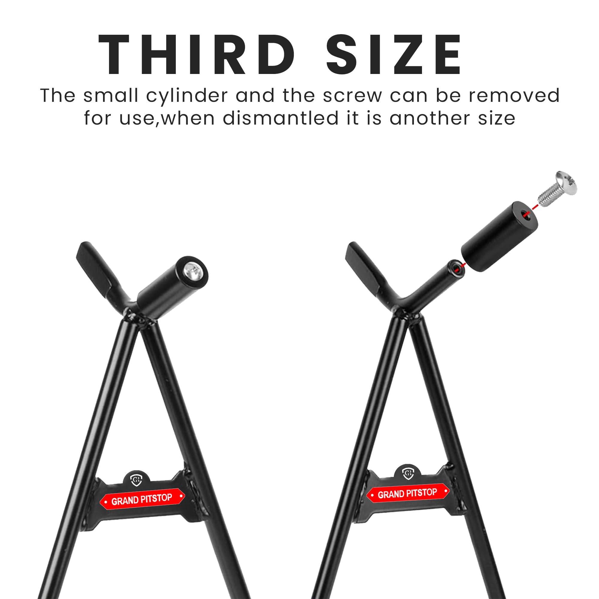 Grand Pitstop Motorcycle & Powersports Maintainence Stand Dirt Bike Triangle Stand Motorcycle Stand Kickstand For 80-500Cc Dirtb
