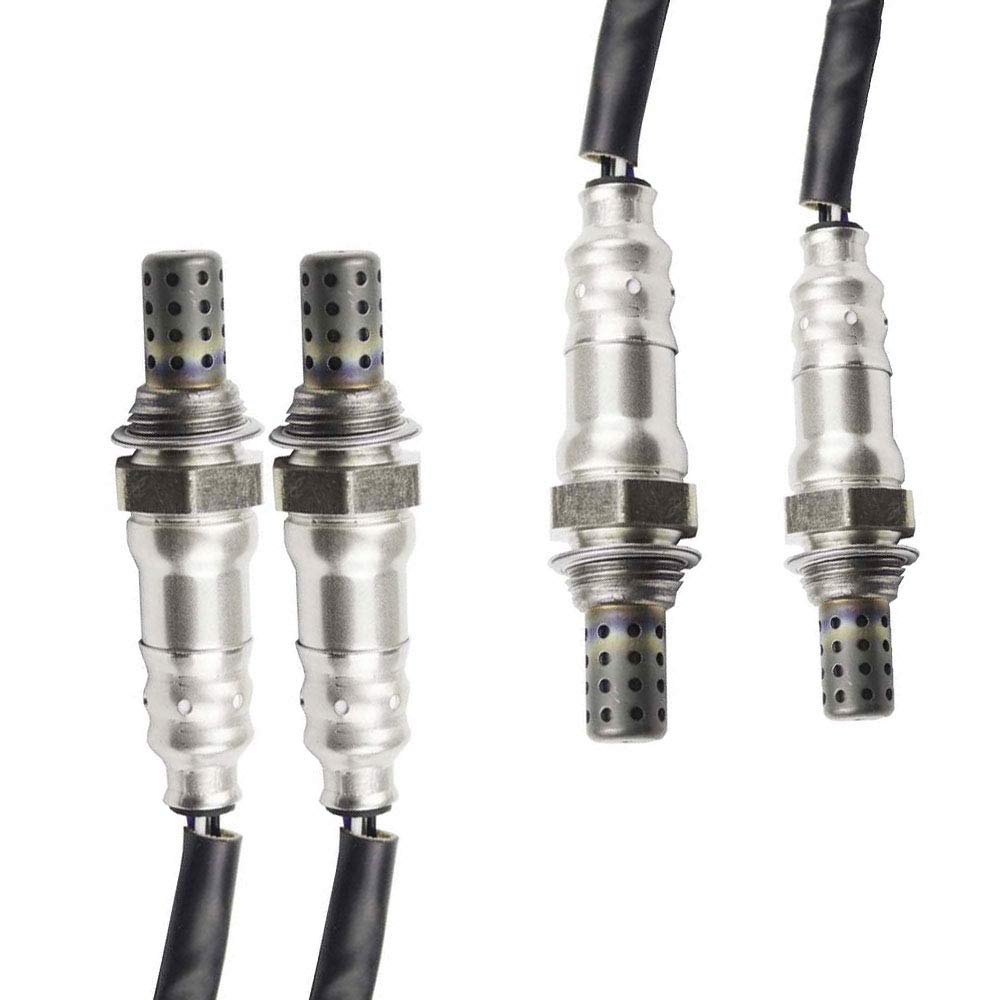 Sangyue 4x Oxygen O2 Sensor for 2014-2018 Chevrolet Impala 3.6L; 2013-2018 Cadillac XTS 3.6L Upstream + Downstream