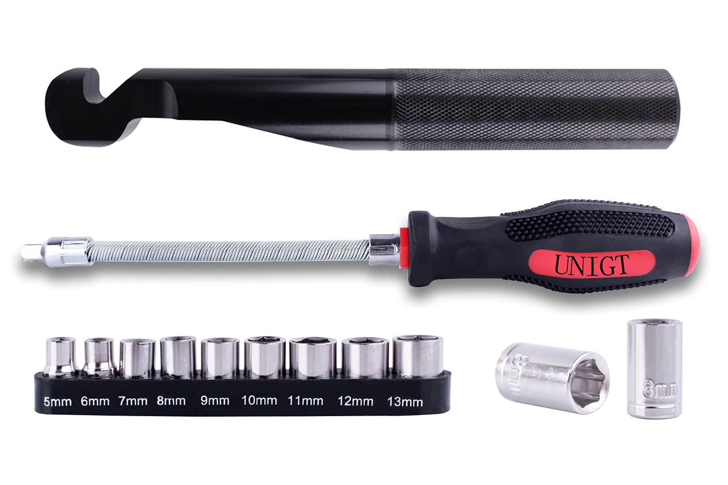 UNIGT Belt Changing Tool with Clutch Cover Removal Tool Kit Compatible with Polaris 800 900 S 1000 XP XP4 General 1000 - Combo P
