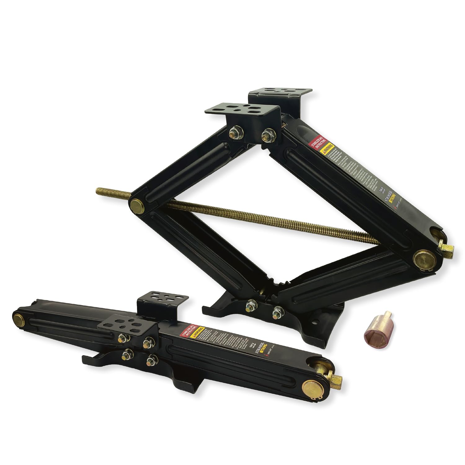 JSC-30/B002YIAC22 -Stromberg Carlson JSC-30 Scissor Jacks-30 Sturdy Stabilizer Jacks for RV&Trailer Leveling,Trailer Jack,Campin