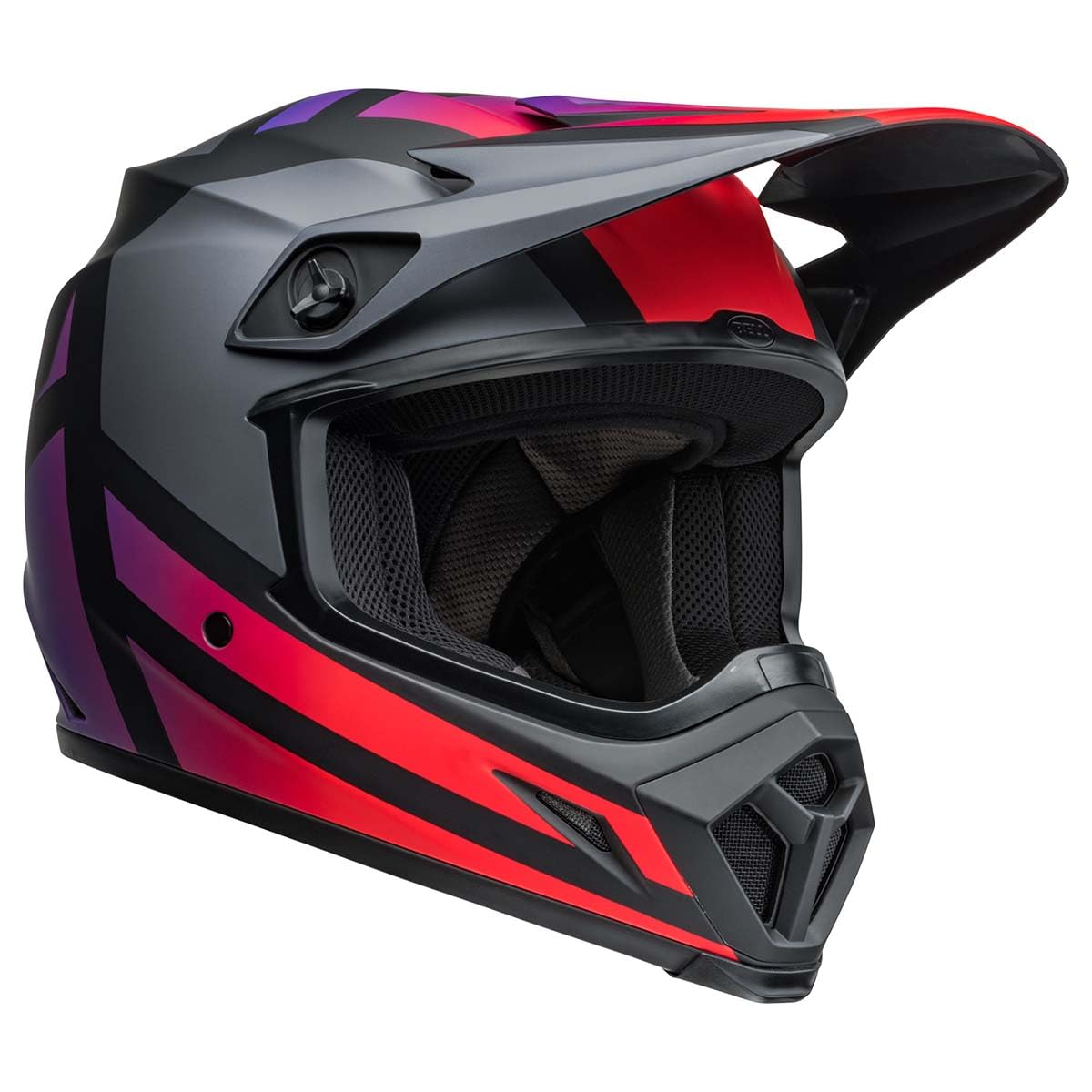 Bell Mx-9 Mips Dirt Helmet (Alter Ego Matte Black/Red - X-Large)
