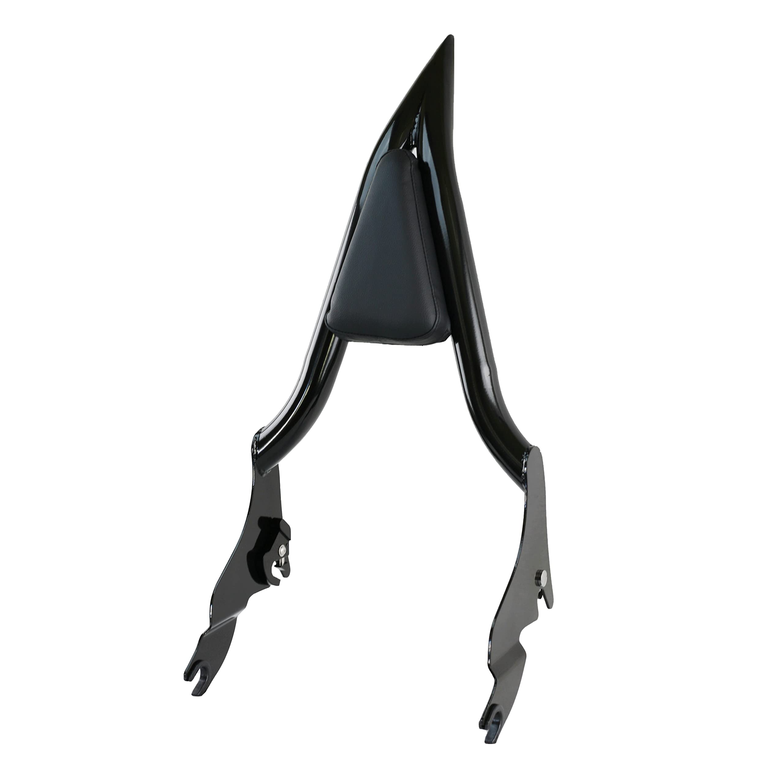 Yhmoto Detachable Sissy Bar Passenger Backrest 22'' Inch Rear Pad Fit For Harley Touring Models 2009-2022 Road King Ultra Cvo Li