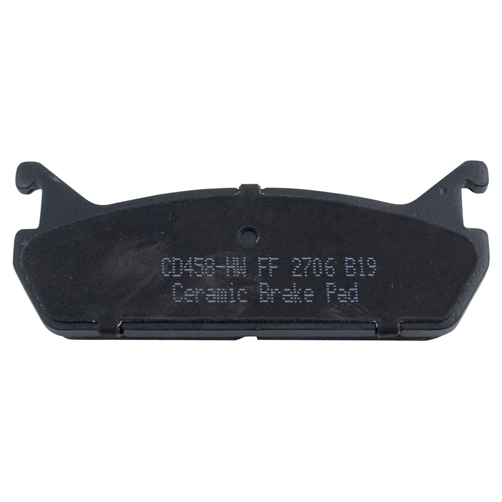TRQ Rear Brake Pads Ceramic Compatible with 1991-1996 Ford Escort 1990-1993 Mazda Miata 1990-1995 Protege Mercury Tracer