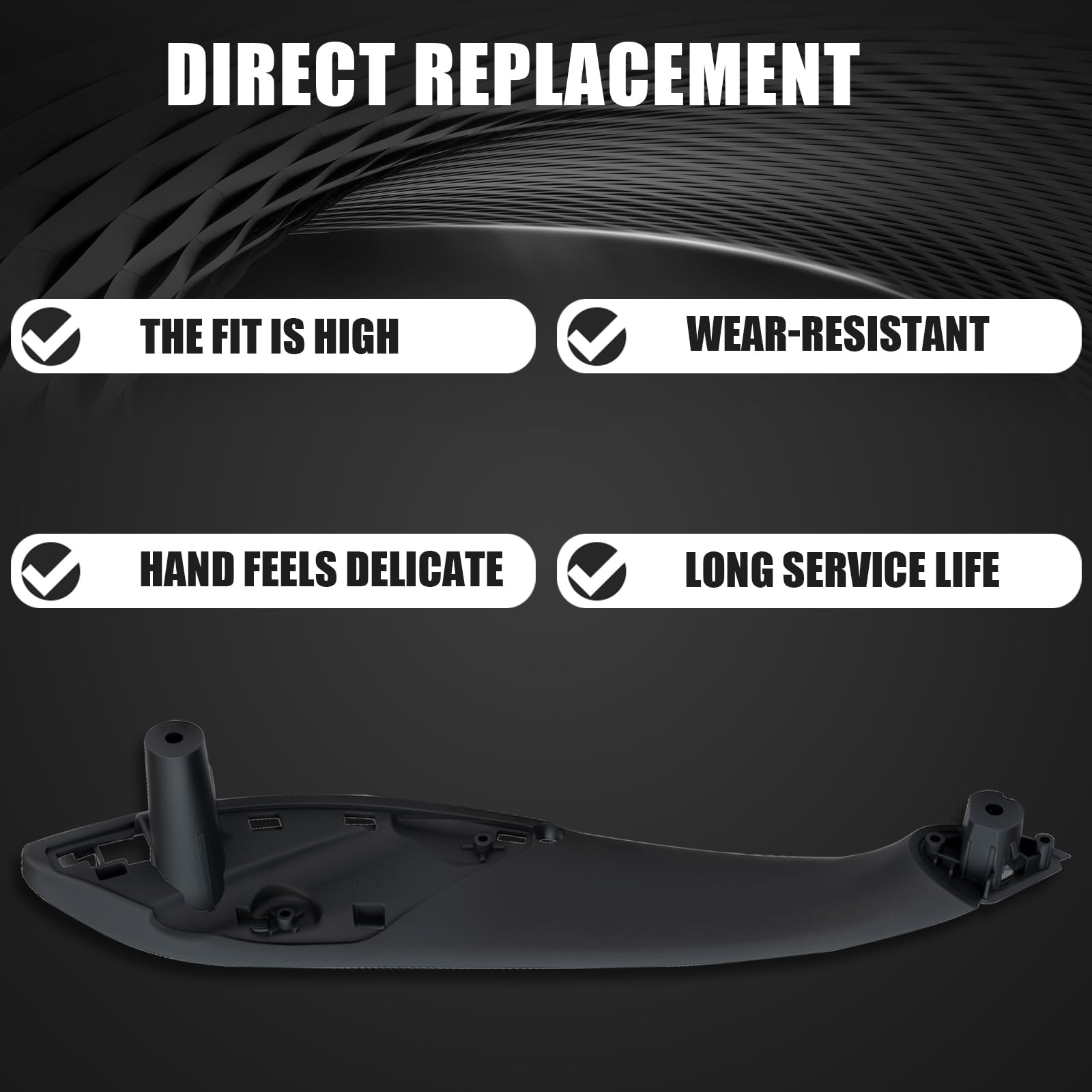 Weileite Front Right Passenger Side Interior Inner Inside Door Pull Handle Grab Fit Bmw 320,328,330,335,M3 F30/F31/F34/F80 3 Ser