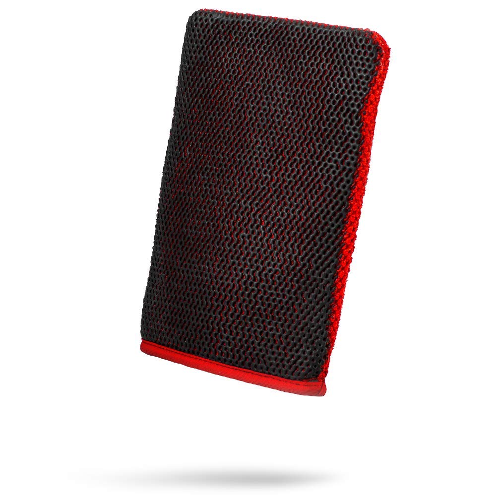 Adam'S Polishes Clay Mitt - Medium Grade Clay Bar Infused Mitt  Car Detailing Glove Quickly Removes Debris From Your Paint, Glas