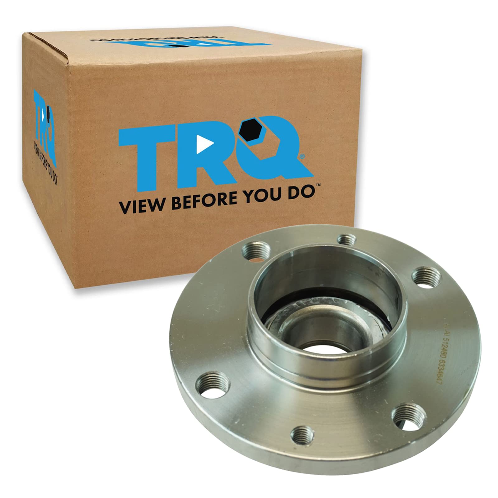 Trq Rear Left Right Wheel Hub Bearing Assembly Driver Passenger Side Compatible With 2012-2019 Fiat 500